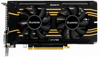 Leadtek GeForce GTX 760 Hurricane with 4 GB of memory